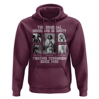The Original Homeland Security Fighting Terrorism Since 1492 Hoodie Native American - Wonder Print Shop