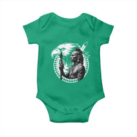 Mohawk Warrior Tribe Baby Onesie Native American Haudenosaunee Pride Vintage Eagle - Wonder Print Shop