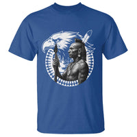 Mohawk Warrior Tribe T Shirt Native American Haudenosaunee Pride Vintage Eagle - Wonder Print Shop