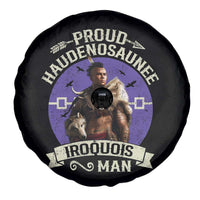 Proud Haudenosaunee Iroquois Man Spare Tire Cover Mohawk Tribe Native American - Wonder Print Shop