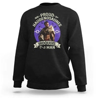 Proud Haudenosaunee Iroquois Man Sweatshirt Mohawk Tribe Native American - Wonder Print Shop