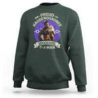 Proud Haudenosaunee Iroquois Man Sweatshirt Mohawk Tribe Native American - Wonder Print Shop