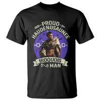 Proud Haudenosaunee Iroquois Man T Shirt Mohawk Tribe Native American - Wonder Print Shop
