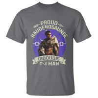Proud Haudenosaunee Iroquois Man T Shirt Mohawk Tribe Native American - Wonder Print Shop