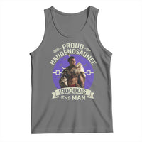 Proud Haudenosaunee Iroquois Man Tank Top Mohawk Tribe Native American - Wonder Print Shop