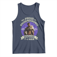 Proud Haudenosaunee Iroquois Man Tank Top Mohawk Tribe Native American - Wonder Print Shop