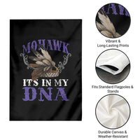 Mohawk It's In My DNA Garden Flag Native American Pride Mohawk Gustoweh - Wonder Print Shop