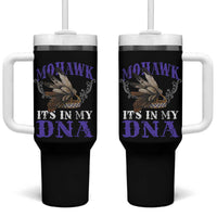 Mohawk It's In My DNA Tumbler With Handle Native American Pride Mohawk Gustoweh - Wonder Print Shop