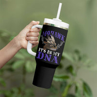 Mohawk It's In My DNA Tumbler With Handle Native American Pride Mohawk Gustoweh - Wonder Print Shop