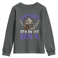 Mohawk It's In My DNA Youth Sweatshirt Native American Pride Mohawk Gustoweh - Wonder Print Shop