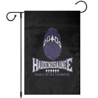 Proud Haudenosaunee Native American Garden Flag Iroquois People Of The Longhouse - Wonder Print Shop