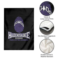 Proud Haudenosaunee Native American Garden Flag Iroquois People Of The Longhouse - Wonder Print Shop