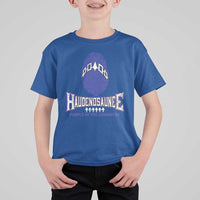 Proud Haudenosaunee Native American T Shirt For Kid Iroquois People Of The Longhouse - Wonder Print Shop