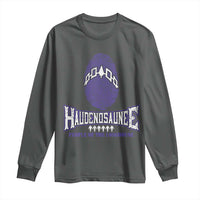 Proud Haudenosaunee Native American Long Sleeve Shirt Iroquois People Of The Longhouse - Wonder Print Shop