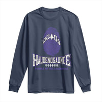 Proud Haudenosaunee Native American Long Sleeve Shirt Iroquois People Of The Longhouse - Wonder Print Shop