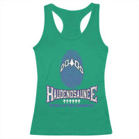 Proud Haudenosaunee Native American Racerback Tank Top Iroquois People Of The Longhouse - Wonder Print Shop