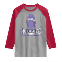 Proud Haudenosaunee Native American Raglan Shirt Iroquois People Of The Longhouse - Wonder Print Shop