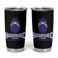 Proud Haudenosaunee Native American Tumbler Cup Iroquois People Of The Longhouse - Wonder Print Shop