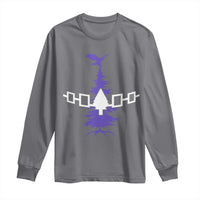 Iroquois Flag Haudenosaunee Iroquoian Native American Tribe Tree of Life Long Sleeve Shirt - Wonder Print Shop