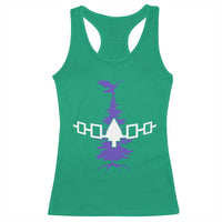Iroquois Flag Haudenosaunee Iroquoian Native American Tribe Tree of Life Racerback Tank Top - Wonder Print Shop