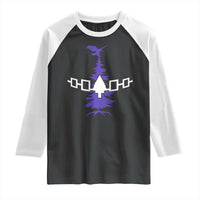 Iroquois Flag Haudenosaunee Iroquoian Native American Tribe Tree of Life Raglan Shirt - Wonder Print Shop