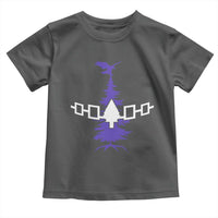 Iroquois Flag Haudenosaunee Iroquoian Native American Tribe Tree of Life Toddler T Shirt - Wonder Print Shop