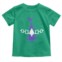 Iroquois Flag Haudenosaunee Iroquoian Native American Tribe Tree of Life Toddler T Shirt - Wonder Print Shop