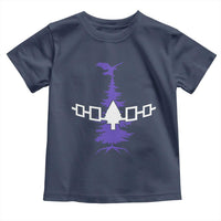 Iroquois Flag Haudenosaunee Iroquoian Native American Tribe Tree of Life Toddler T Shirt - Wonder Print Shop