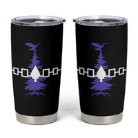 Iroquois Flag Haudenosaunee Iroquoian Native American Tribe Tree of Life Tumbler Cup - Wonder Print Shop