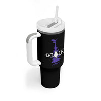 Iroquois Flag Haudenosaunee Iroquoian Native American Tribe Tree of Life Tumbler With Handle - Wonder Print Shop