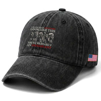 Unless Your Ancestors Look Like This You're Probably An Immigrant Washed Cotton Baseball Cap Native American Indian