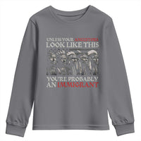 Unless Your Ancestors Look Like This You're Probably An Immigrant Youth Sweatshirt Native American Indian - Wonder Print Shop