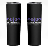 Proud Haudenosaunee Skinny Tumbler Iroquois Flag People Of The Longhouse - Wonder Print Shop