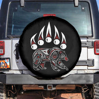 Native American Alaska Grizzly Bear Claw Indian Pride Spare Tire Cover - Wonder Print Shop