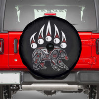 Native American Alaska Grizzly Bear Claw Indian Pride Spare Tire Cover - Wonder Print Shop