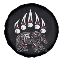 Native American Alaska Grizzly Bear Claw Indian Pride Spare Tire Cover - Wonder Print Shop