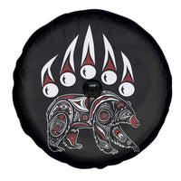 Native American Alaska Grizzly Bear Claw Indian Pride Spare Tire Cover - Wonder Print Shop