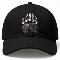 Native American Alaska Grizzly Bear Claw Indian Pride Baseball Cap