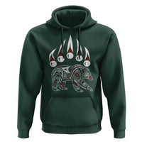 Native American Alaska Grizzly Bear Claw Indian Pride Hoodie - Wonder Print Shop