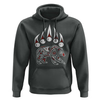Native American Alaska Grizzly Bear Claw Indian Pride Hoodie - Wonder Print Shop