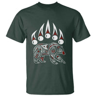 Native American Alaska Grizzly Bear Claw Indian Pride T Shirt - Wonder Print Shop