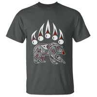Native American Alaska Grizzly Bear Claw Indian Pride T Shirt - Wonder Print Shop