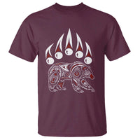 Native American Alaska Grizzly Bear Claw Indian Pride T Shirt - Wonder Print Shop