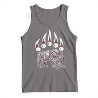 Native American Alaska Grizzly Bear Claw Indian Pride Tank Top - Wonder Print Shop