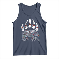 Native American Alaska Grizzly Bear Claw Indian Pride Tank Top - Wonder Print Shop