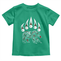 Native American Alaska Grizzly Bear Claw Indian Pride Toddler T Shirt - Wonder Print Shop
