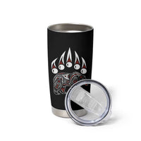 Native American Alaska Grizzly Bear Claw Indian Pride Tumbler Cup - Wonder Print Shop