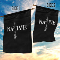 Native American Indian Tomahawk Indigenous Pride Garden Flag - Wonder Print Shop