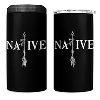 Native American Indian Tomahawk Indigenous Pride 4 in 1 Can Cooler Tumbler - Wonder Print Shop