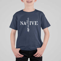 Native American Indian Tomahawk Indigenous Pride T Shirt For Kid - Wonder Print Shop
